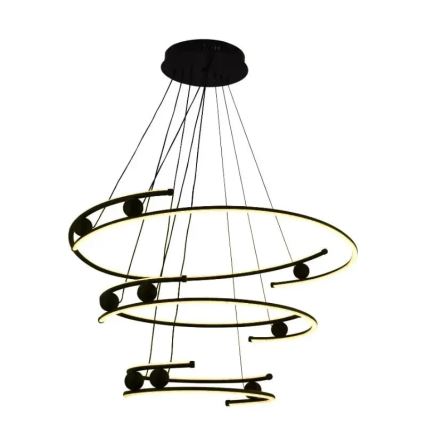 Suspension filaire à intensité variable LED/170W/230V 3000-6500K d. 80 cm + Télécommande