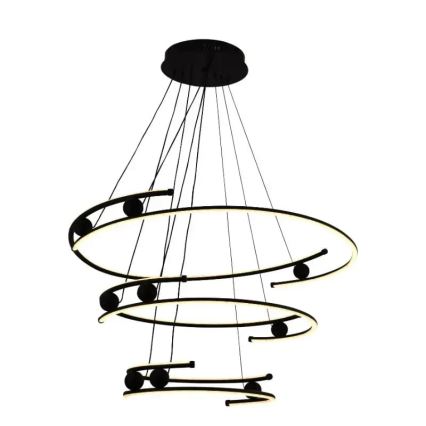 Suspension filaire à intensité variable LED/170W/230V 3000-6500K d. 80 cm + Télécommande