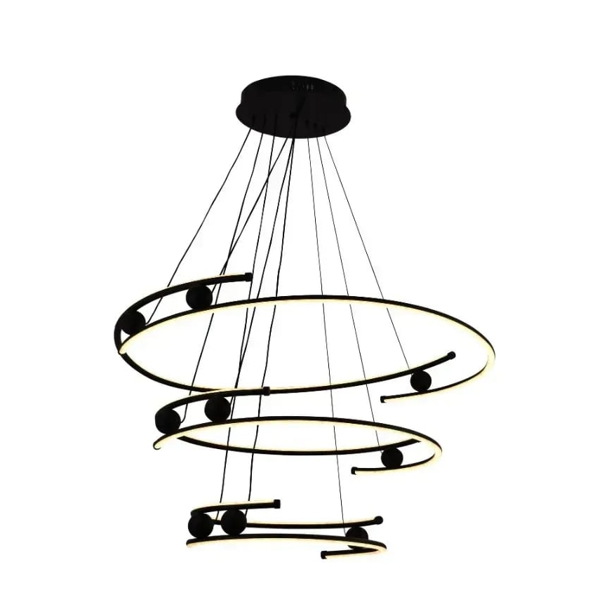 Suspension filaire à intensité variable LED/170W/230V 3000-6500K d. 80 cm + Télécommande