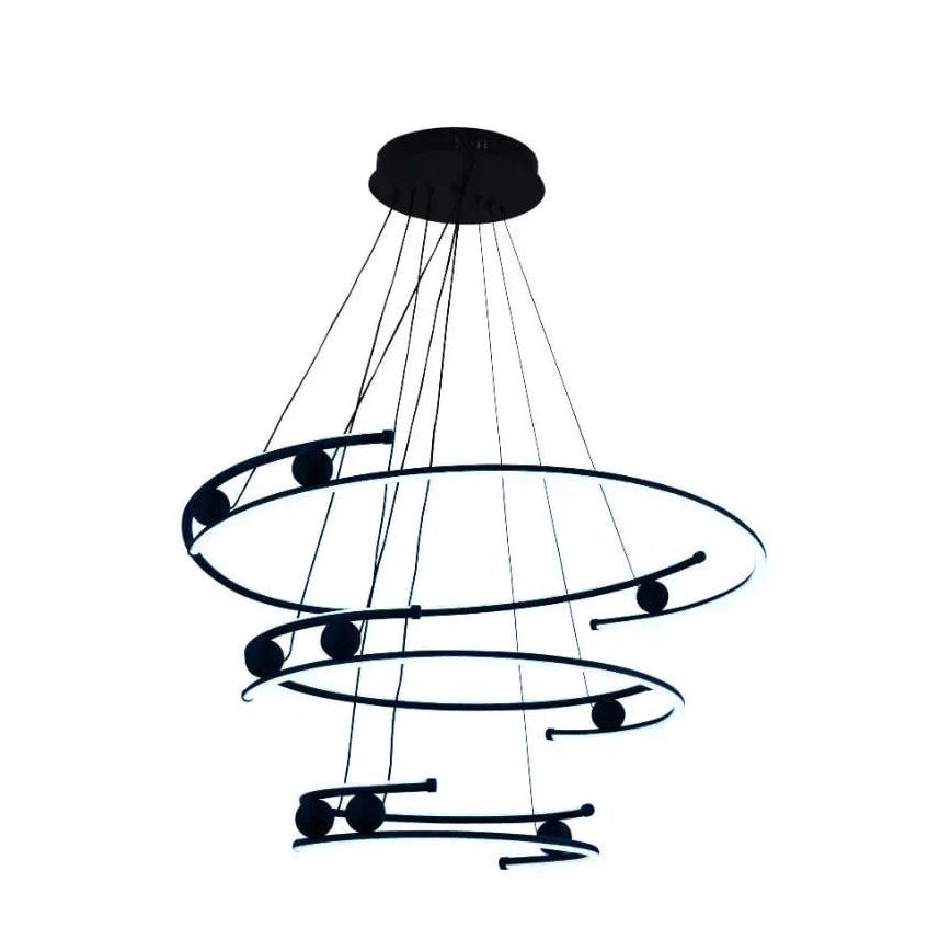 Suspension filaire à intensité variable LED/170W/230V 3000-6500K d. 80 cm + Télécommande