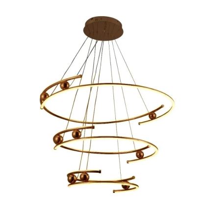 Suspension filaire à intensité variable LED/170W/230V 3000-6500K d. 80 cm + Télécommande