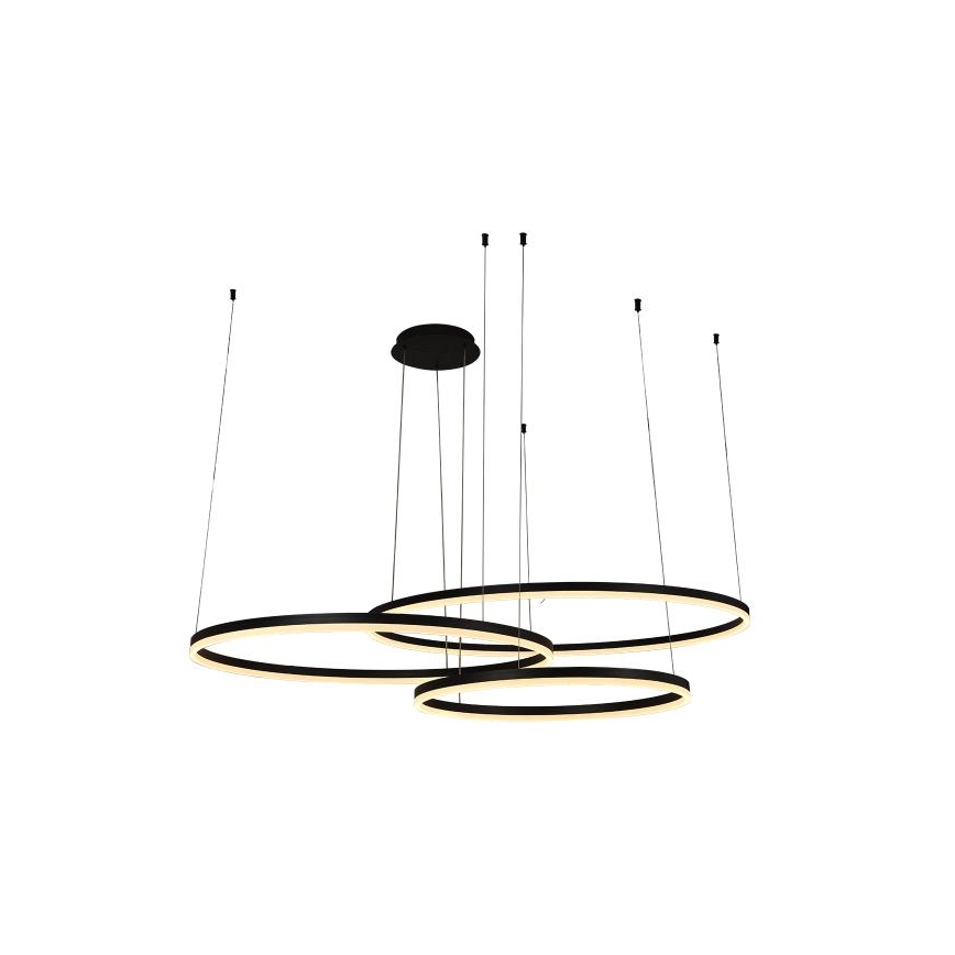 Suspension filaire à intensité variable LED/170W/230V 3000-6500K d. 100 cm + Télécommande