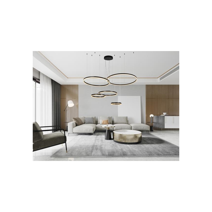 Suspension filaire à intensité variable LED/220W/230V 3000-6500K + Télécommande