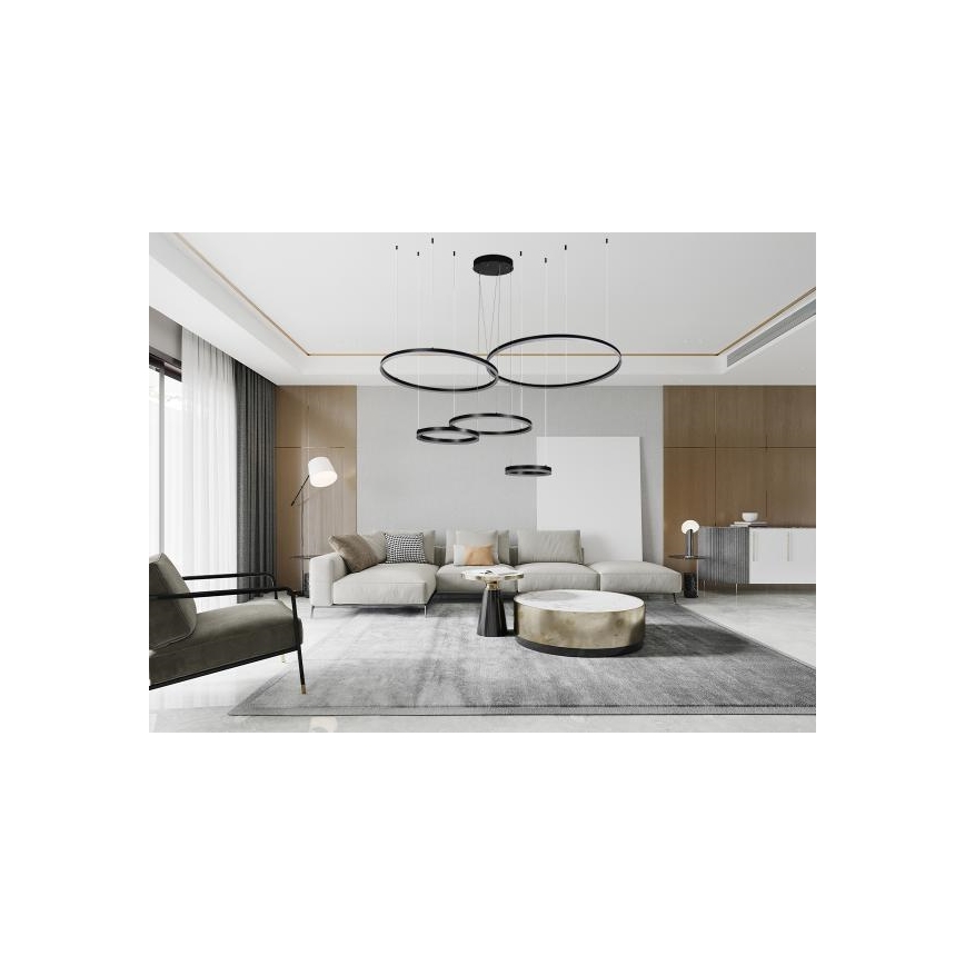 Suspension filaire à intensité variable LED/220W/230V 3000-6500K + Télécommande