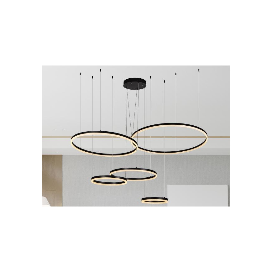 Suspension filaire à intensité variable LED/220W/230V 3000-6500K + Télécommande
