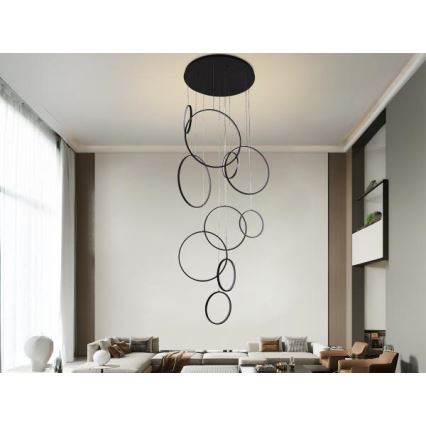 Suspension filaire à intensité variable LED/290W/230V 3000-6500K + Télécommande