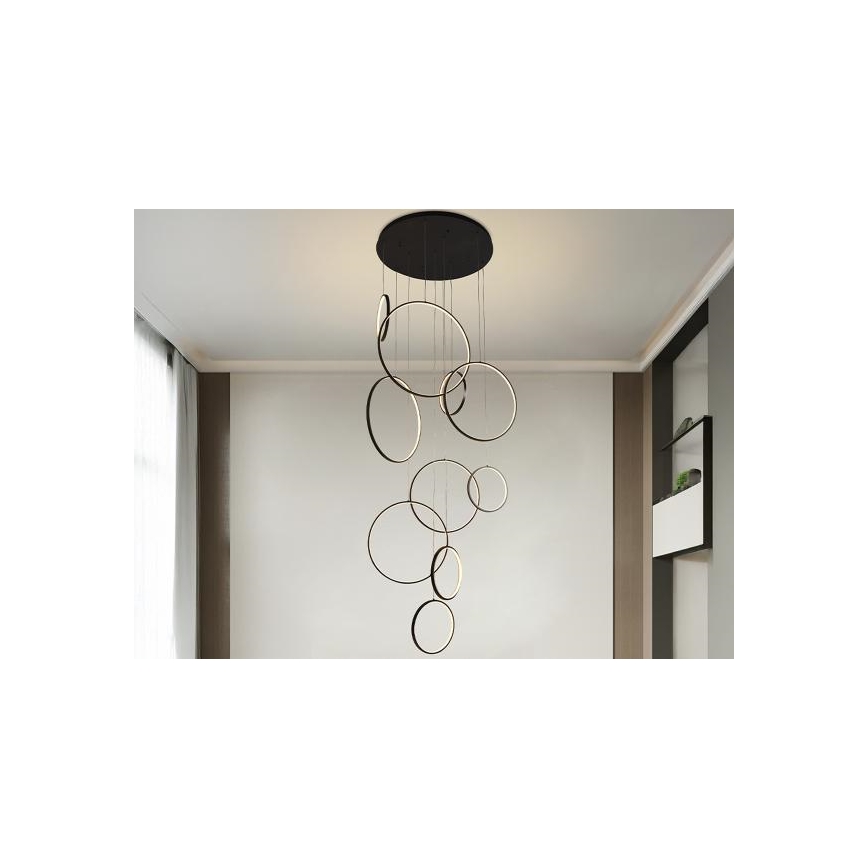 Suspension filaire à intensité variable LED/290W/230V 3000-6500K + Télécommande