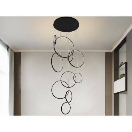 Suspension filaire à intensité variable LED/290W/230V 3000-6500K + Télécommande
