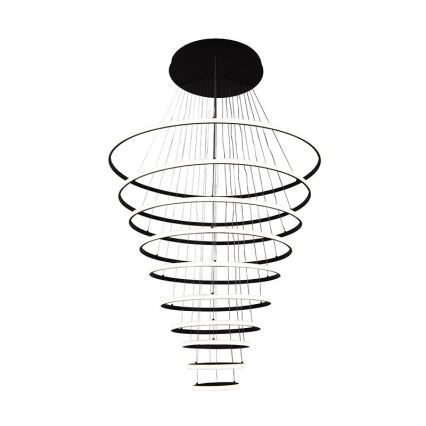Suspension filaire à intensité variable LED/365W/230V 3000-6500K d. 100 cm + Télécommande
