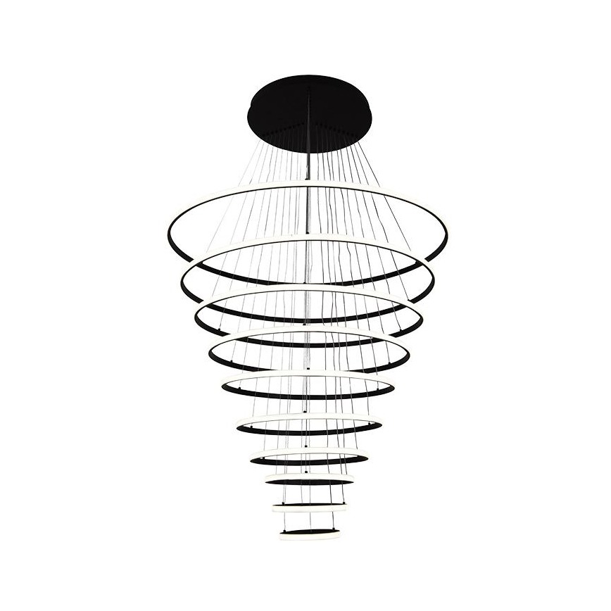 Suspension filaire à intensité variable LED/365W/230V 3000-6500K d. 100 cm + Télécommande