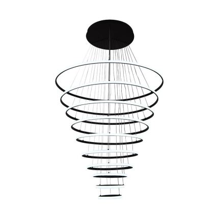 Suspension filaire à intensité variable LED/365W/230V 3000-6500K d. 100 cm + Télécommande