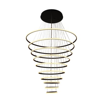 Suspension filaire à intensité variable LED/365W/230V 3000-6500K d. 100 cm + Télécommande
