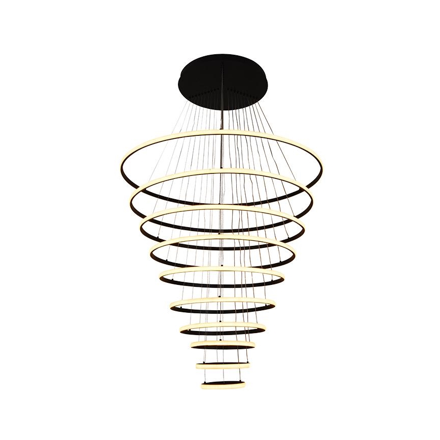 Suspension filaire à intensité variable LED/365W/230V 3000-6500K d. 100 cm + Télécommande