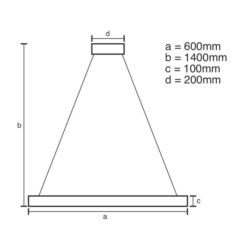 Suspension filaire à intensité variable LED/40W/230V 3000-6500K chrome/doré + Télécommande