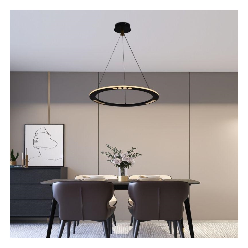 Suspension filaire à intensité variable LED/40W/230V 3000-6500K + télécommande
