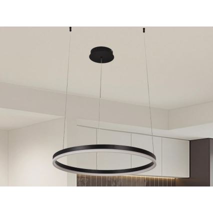 Suspension filaire à intensité variable LED/42W/230V 3000-6500K d. 60 cm + Télécommande