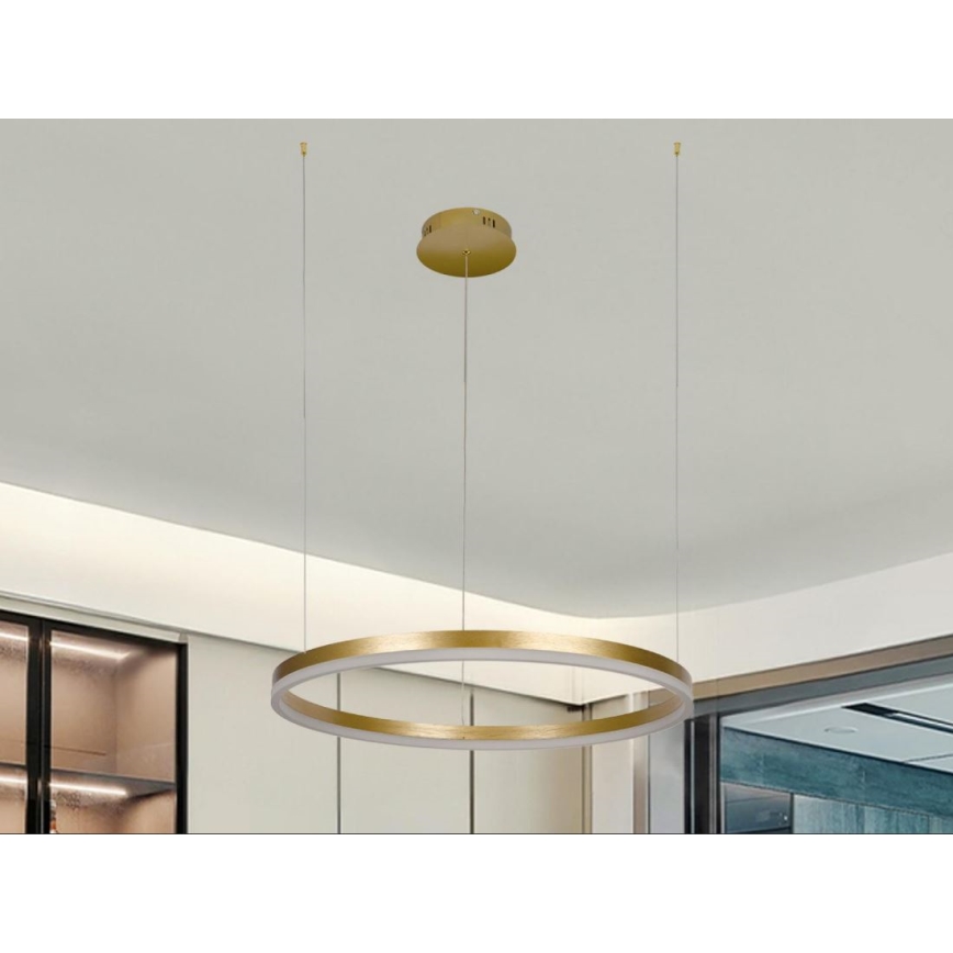 Suspension filaire à intensité variable LED/42W/230V 3000-6500K d. 60 cm + Télécommande