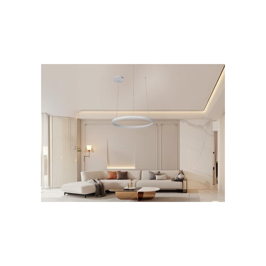 Suspension filaire à intensité variable LED/42W/230V 3000-6500K d. 60 cm + Télécommande