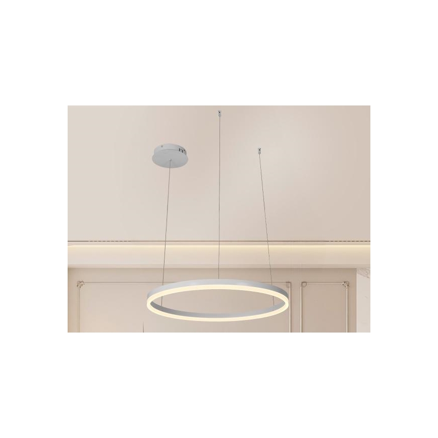 Suspension filaire à intensité variable LED/42W/230V 3000-6500K d. 60 cm + Télécommande