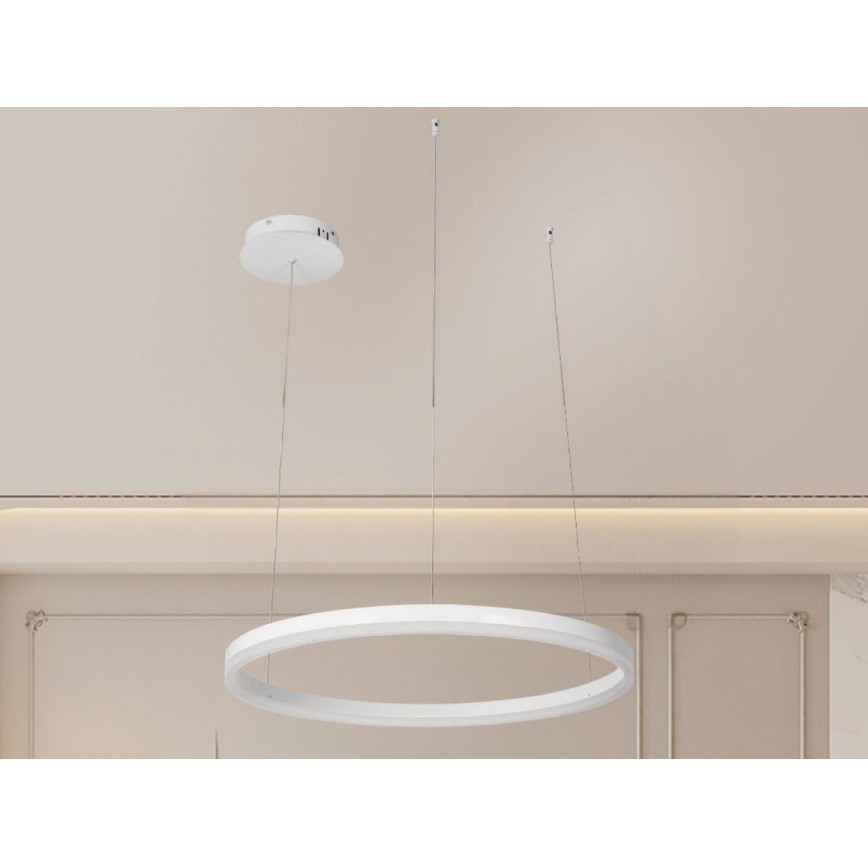 Suspension filaire à intensité variable LED/42W/230V 3000-6500K d. 60 cm + Télécommande