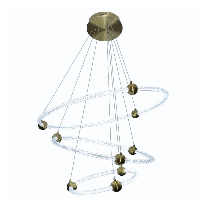 Suspension filaire à intensité variable LED/45W/230V 3000-6500K d. 80 cm + Télécommande