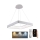 Suspension filaire à intensité variable LED/55W/230V 3000-6500K blanc + télécommande
