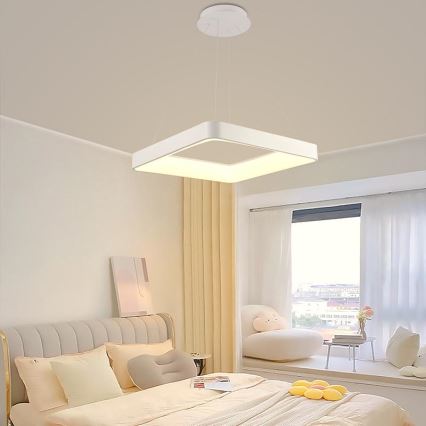 Suspension filaire à intensité variable LED/55W/230V 3000-6500K blanc + télécommande