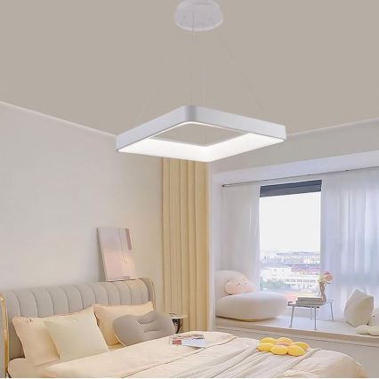 Suspension filaire à intensité variable LED/55W/230V 3000-6500K blanc + télécommande