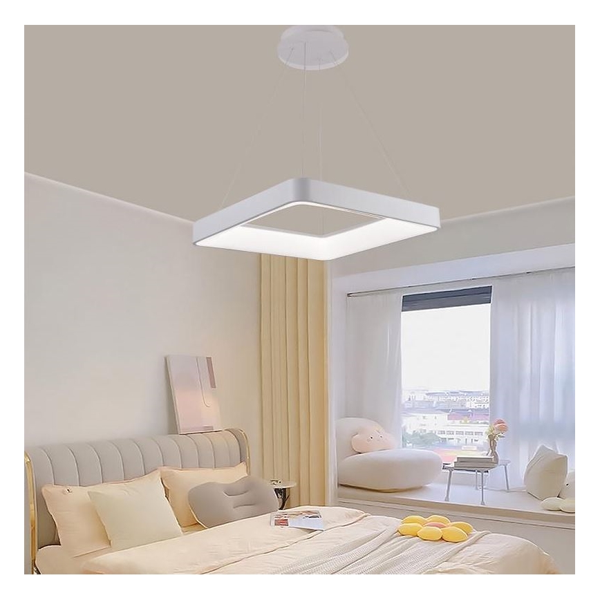 Suspension filaire à intensité variable LED/55W/230V 3000-6500K blanc + télécommande