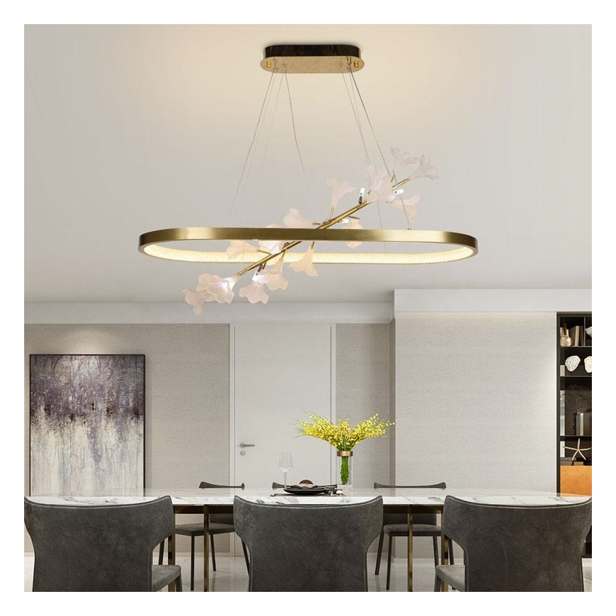 Suspension filaire à intensité variable LED/55W/230V 3000-6500K + télécommande
