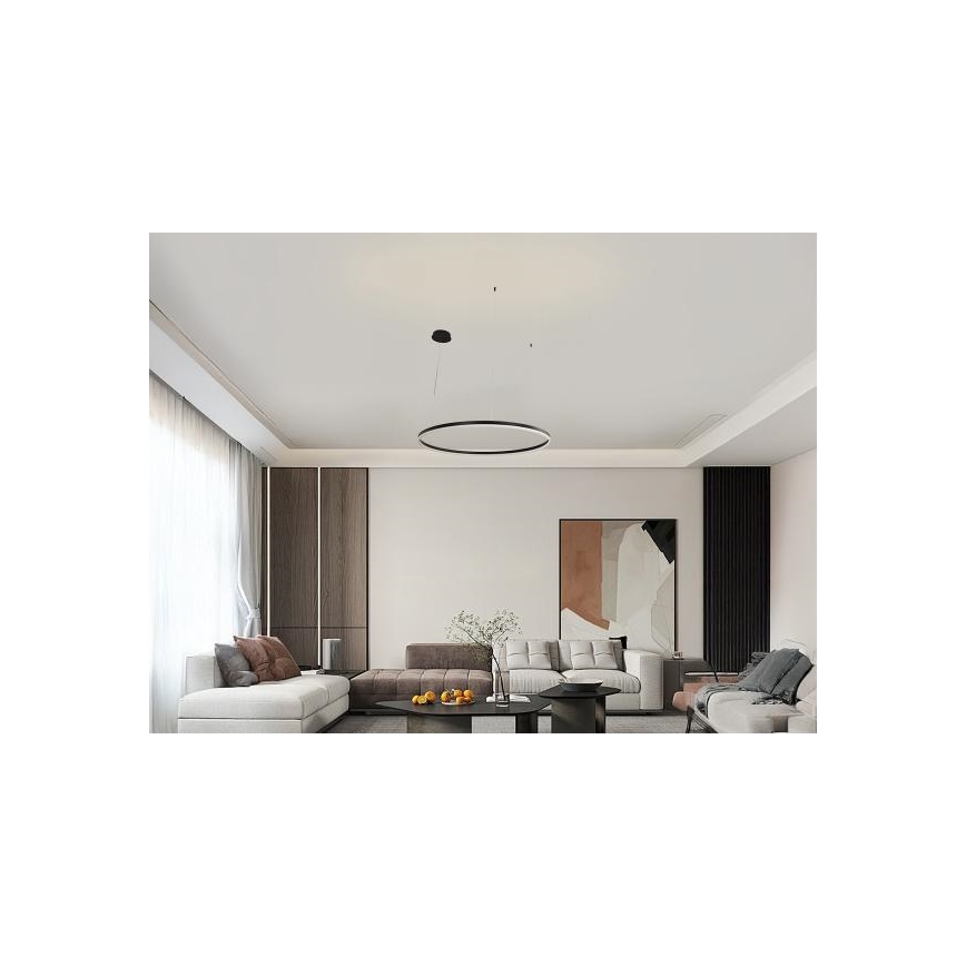 Suspension filaire à intensité variable LED/55W/230V 3000-6500K + Télécommande