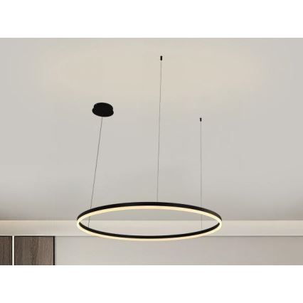 Suspension filaire à intensité variable LED/55W/230V 3000-6500K + Télécommande