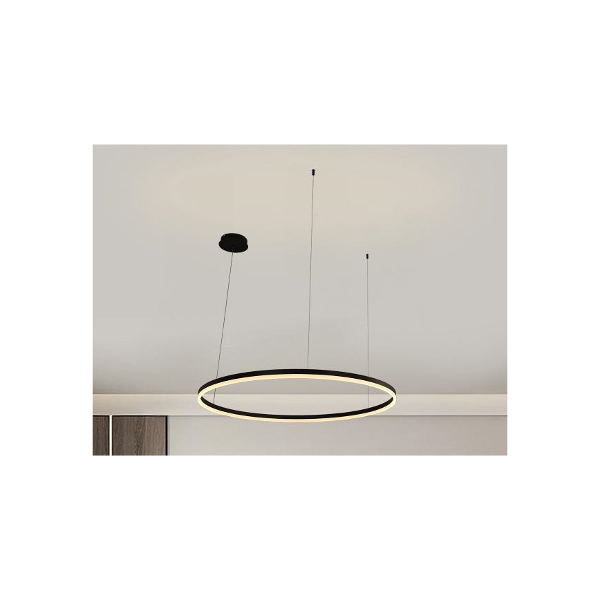 Suspension filaire à intensité variable LED/55W/230V 3000-6500K + Télécommande