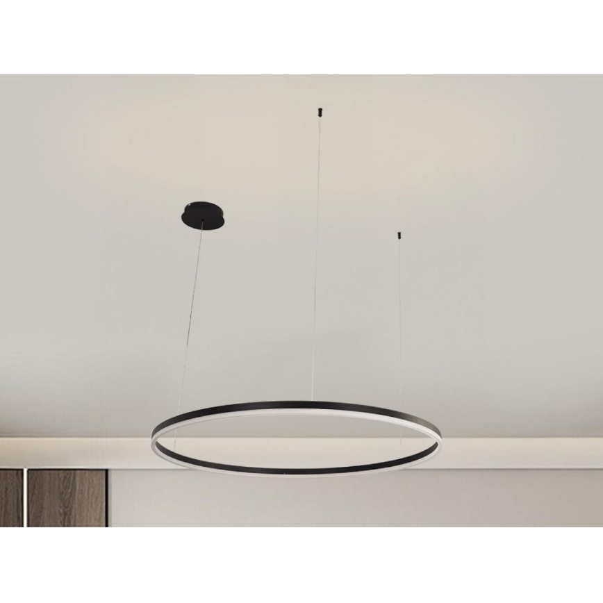 Suspension filaire à intensité variable LED/55W/230V 3000-6500K + Télécommande