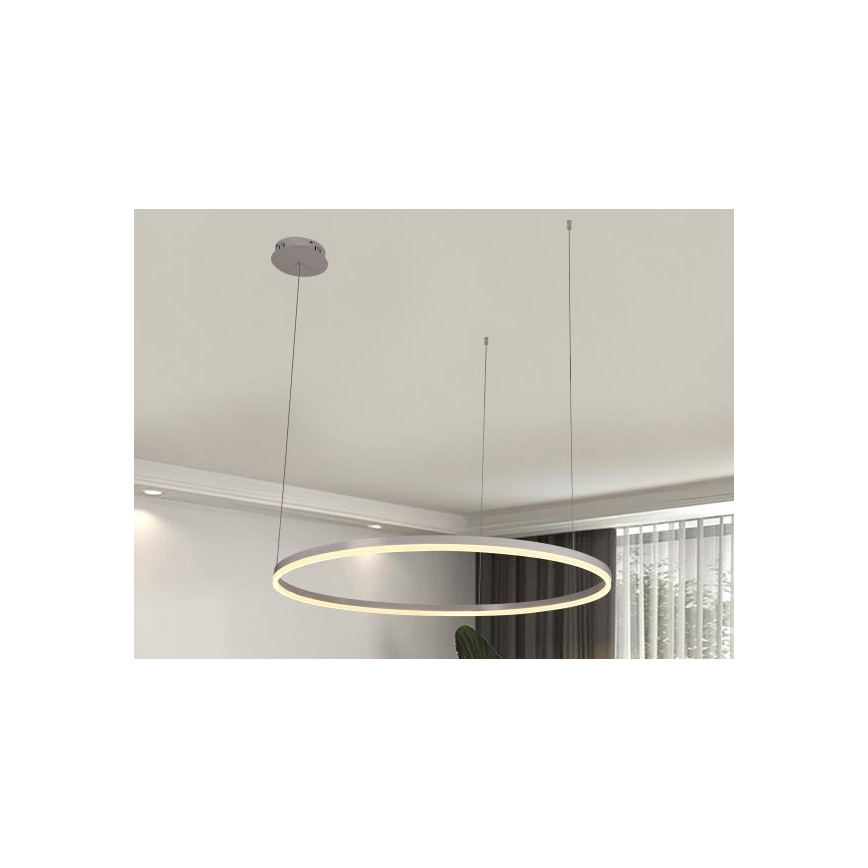 Suspension filaire à intensité variable LED/55W/230V 3000-6500K + Télécommande