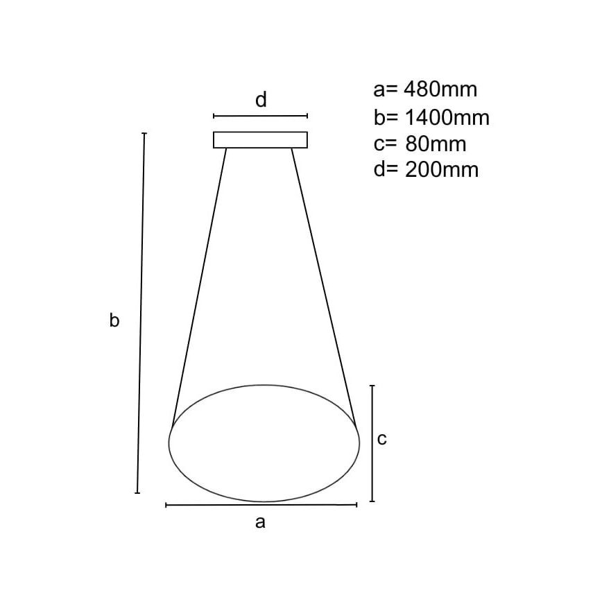 Suspension filaire à intensité variable LED/65W/230V 3000-6500K chrome + télécommande