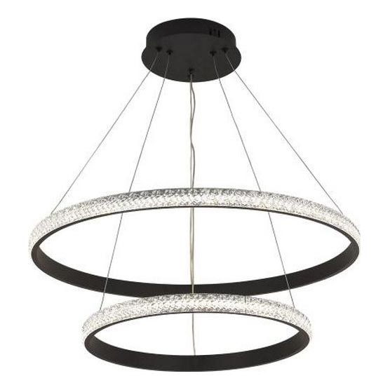 Suspension filaire à intensité variable LED/65W/230V 3000-6500K d. 60 cm + Télécommande