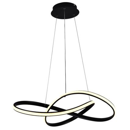 Suspension filaire à intensité variable LED/70W/230V 3000-6500K d. 55 cm + Télécommande