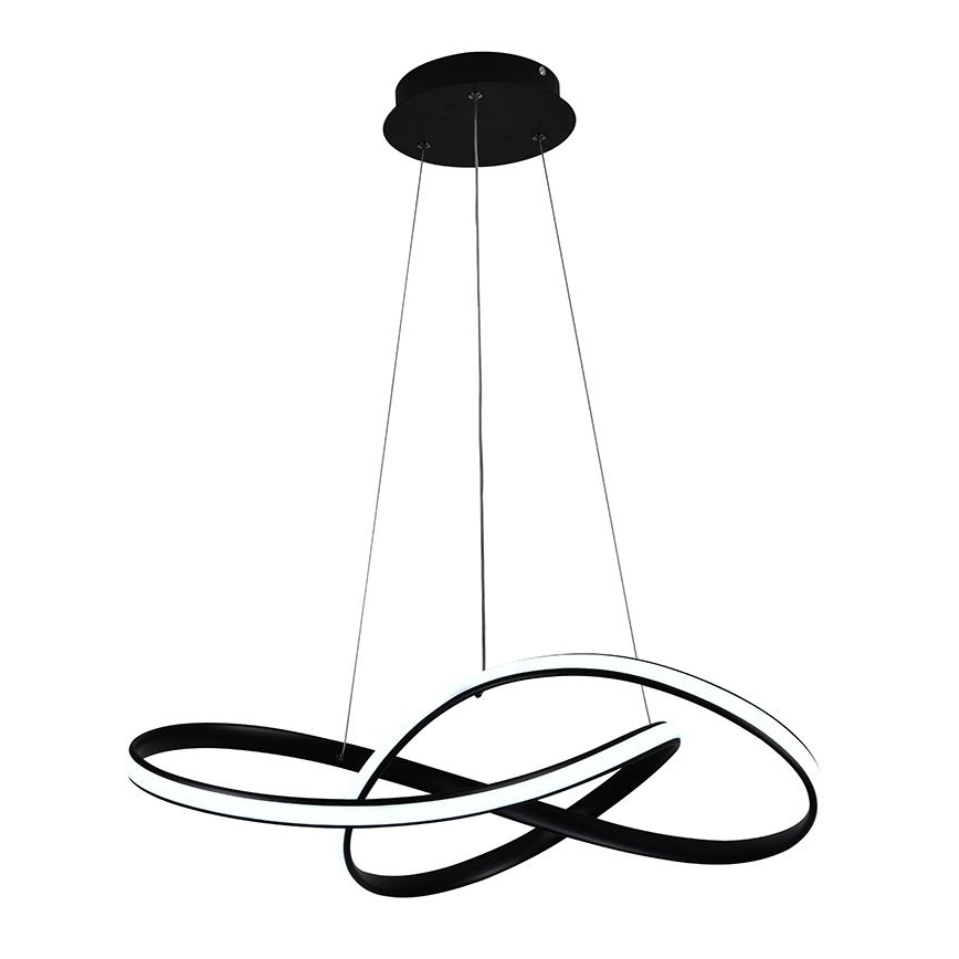 Suspension filaire à intensité variable LED/70W/230V 3000-6500K d. 55 cm + Télécommande