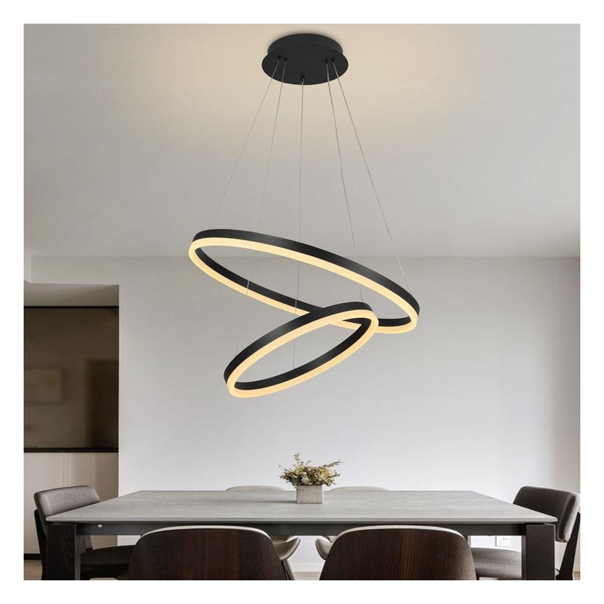 Suspension filaire à intensité variable LED/70W/230V 3000-6500K + télécommande