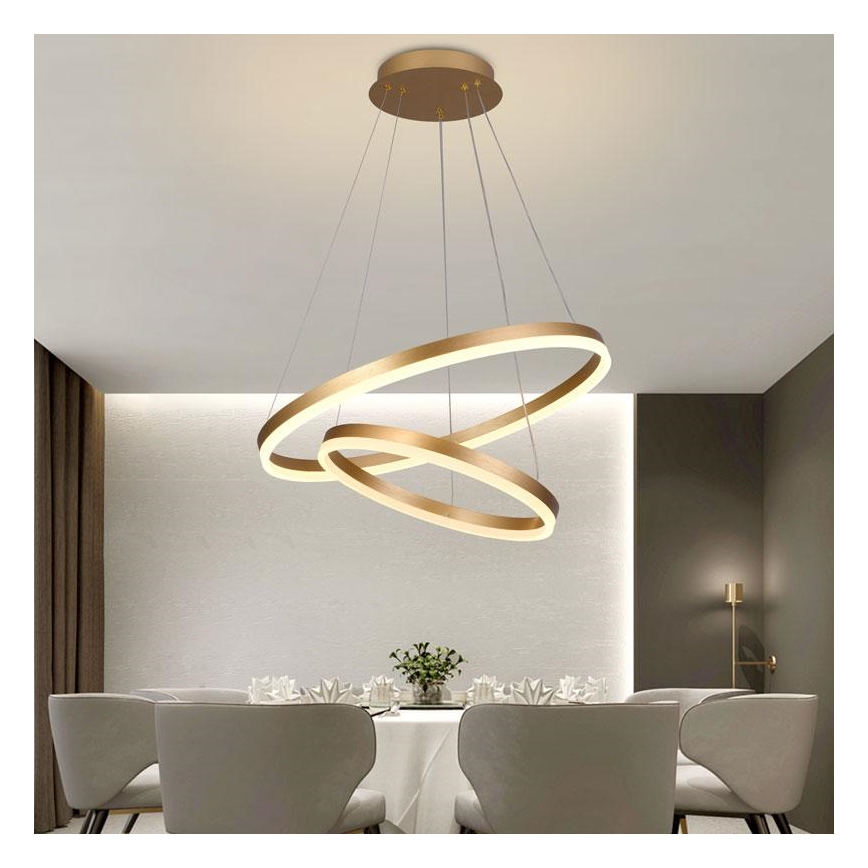 Suspension filaire à intensité variable LED/70W/230V 3000-6500K + télécommande