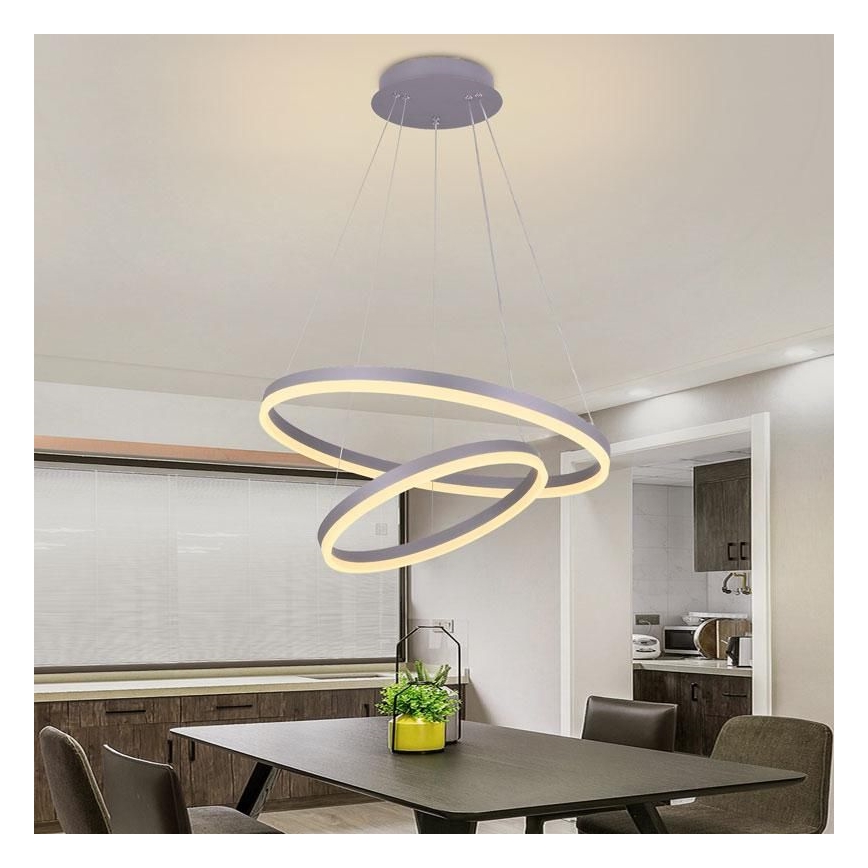 Suspension filaire à intensité variable LED/70W/230V 3000-6500K + télécommande