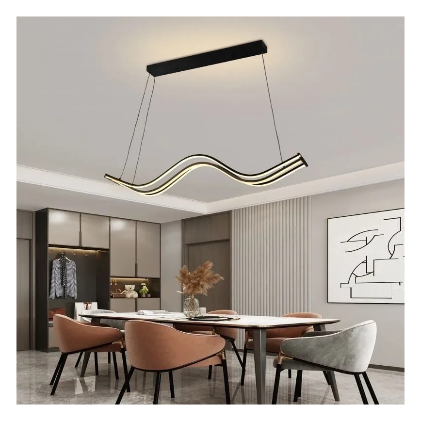 Suspension filaire à intensité variable LED/70W/230V 3000-6500K + télécommande
