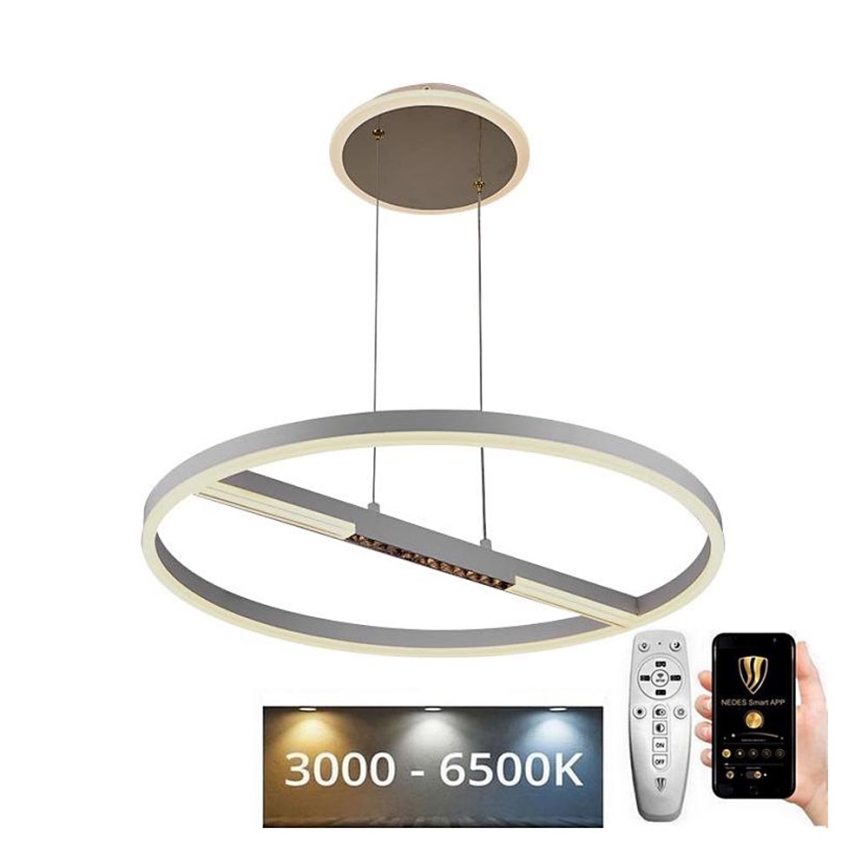 Suspension filaire à intensité variable LED/75W/230V 3000-6500K + télécommande