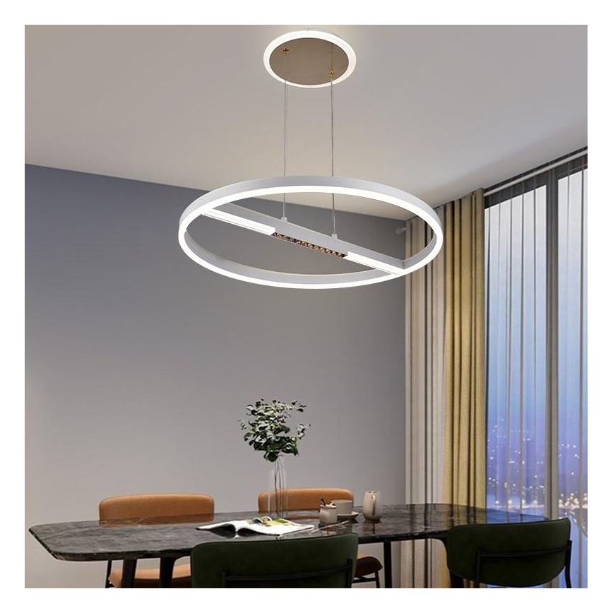 Suspension filaire à intensité variable LED/75W/230V 3000-6500K + télécommande