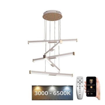 Suspension filaire à intensité variable LED/75W/230V 3000-6500K + télécommande