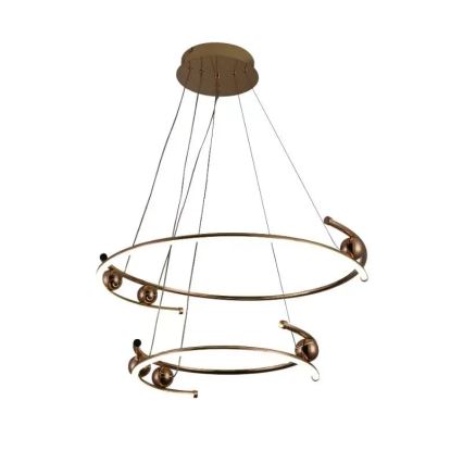 Suspension filaire à intensité variable LED/80W/230V 3000-6500K d. 60 cm + Télécommande