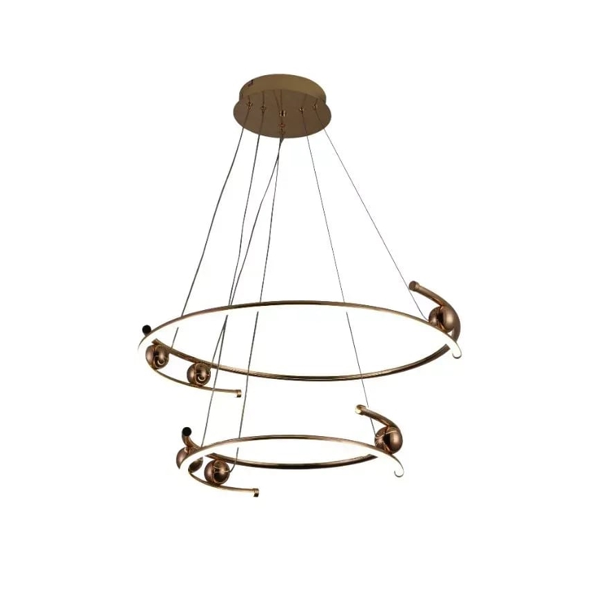 Suspension filaire à intensité variable LED/80W/230V 3000-6500K d. 60 cm + Télécommande