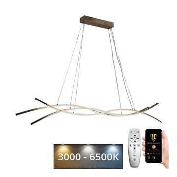 Suspension filaire à intensité variable LED/80W/230V 3000-6500K + télécommande