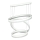 Suspension filaire à intensité variable LED/86W/230V 3000K blanc